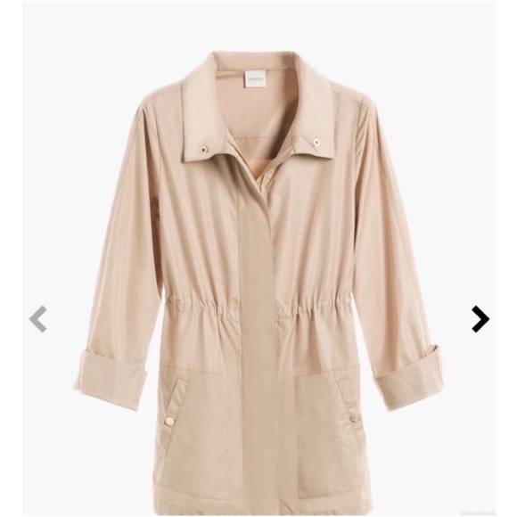 Zenergy by Chico's Jackets & Blazers - Chico's Zenergy Lightweight Anorak Jacket, size 1 (women's size 8) full zip